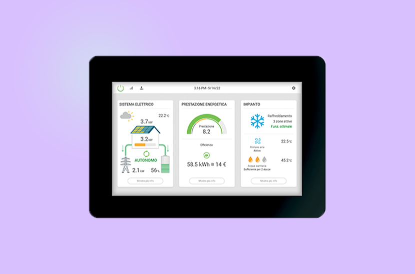 CONTROL4 NRG, get help from a comfort and energy assistant.